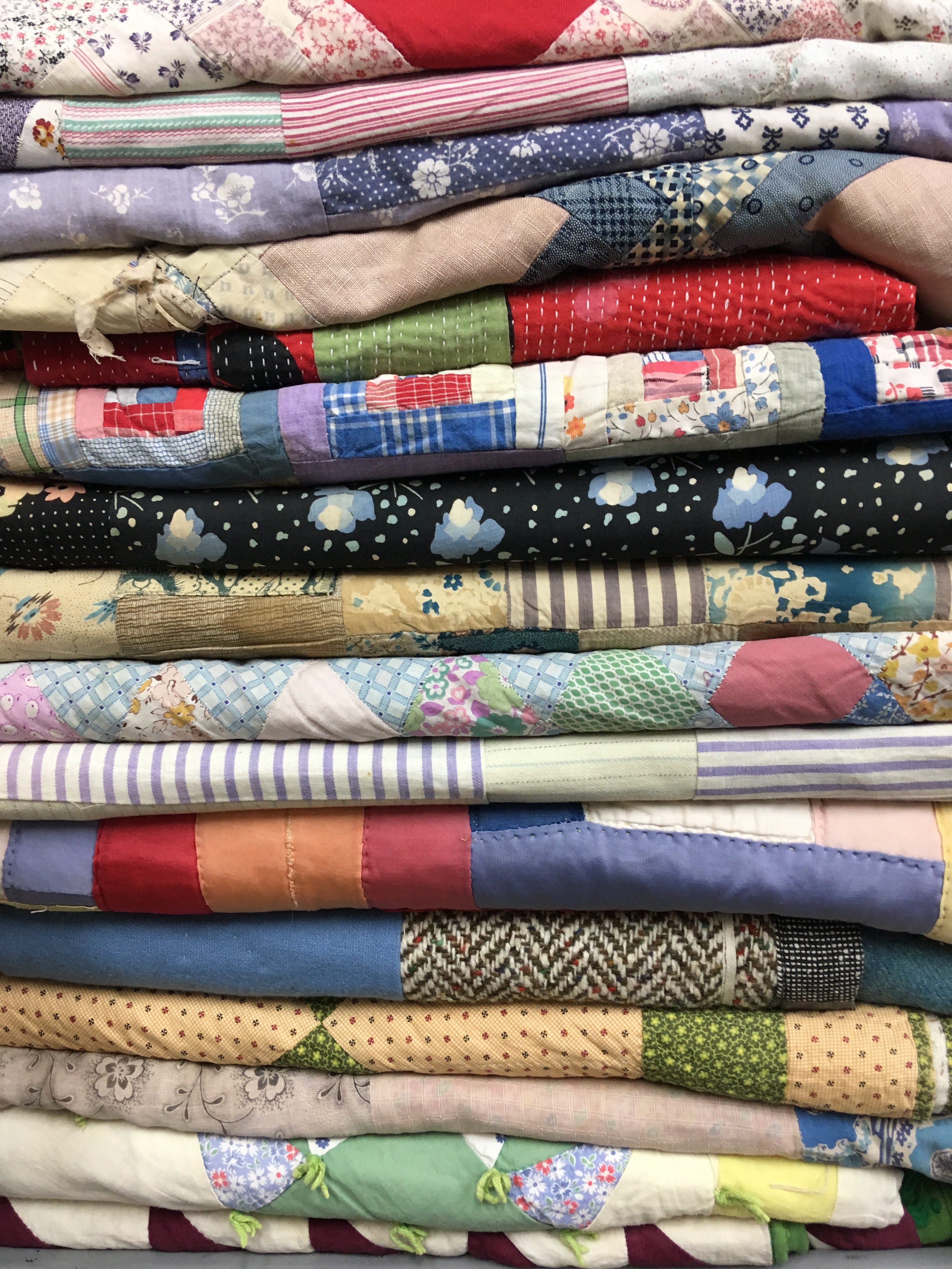 Selection Of Quilted Patchworks