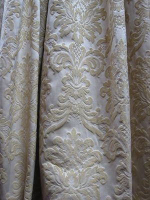 Pale Gold Damask